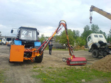 Косилка ЕМ-1,3-01 с режущей головкой