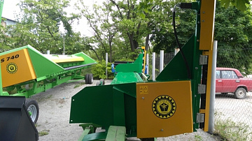 Приспособление для уборки рапса НПР с гидроприводом