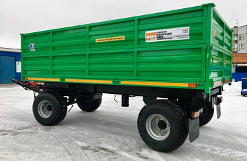 2ПТС-8 (прицеп самосвальный  на три стороны, г/п 8 тонн)