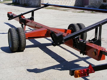Тележка для перевозки жаток ВТЖ-6 одноосная