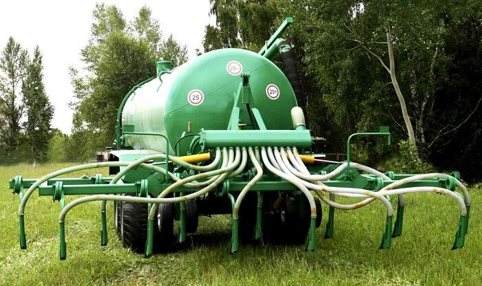 Устройство машин для внесения удобрений